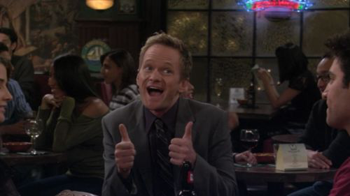 Barney Stinson Thumbs Up Meme Template