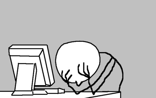Computer Facepalm Meme Template