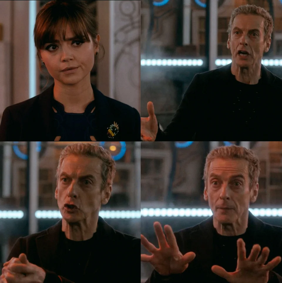 Doctor Who Clara Oswald Confrontation Meme Template