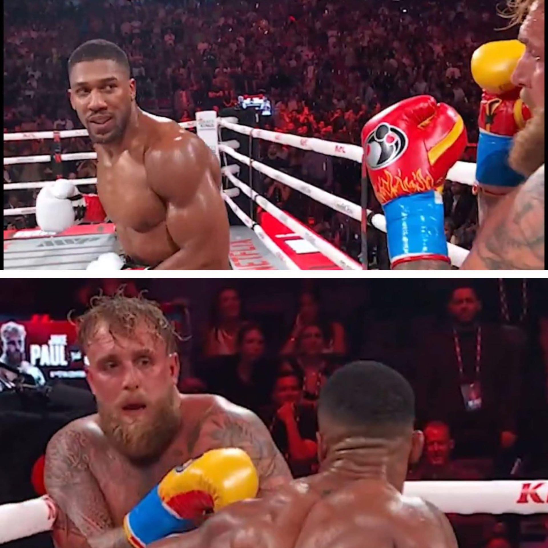 Jake Paul vs Mike Tyson Stare Meme Template