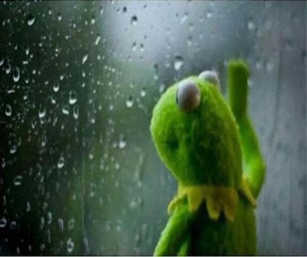 Kermit Looking Out Window Meme Template