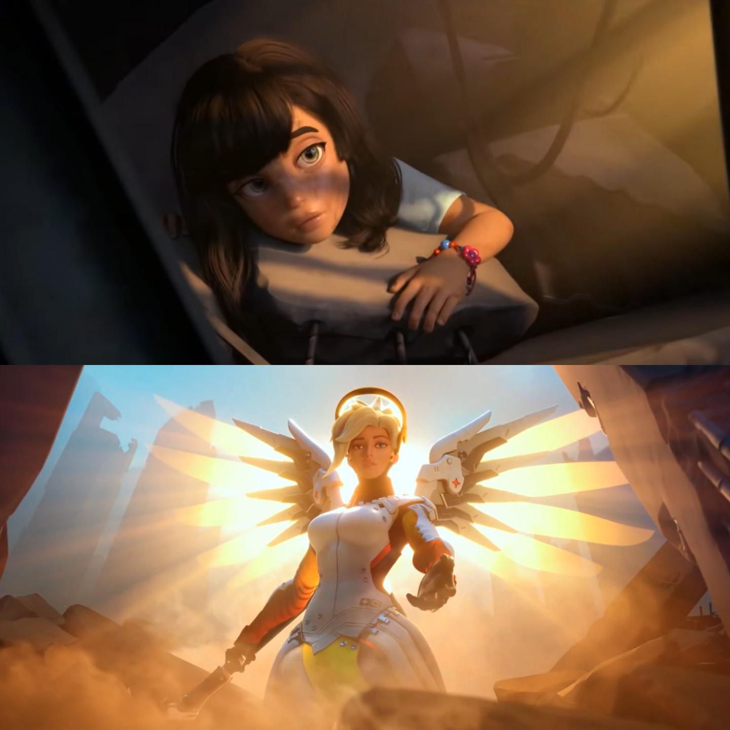 Mercy Offers Hand Meme Template