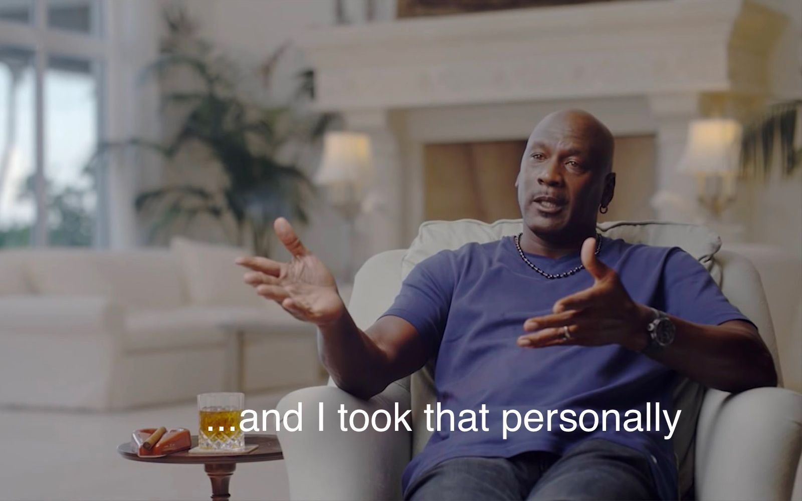 Michael Jordan And I Took That Personally Meme Template