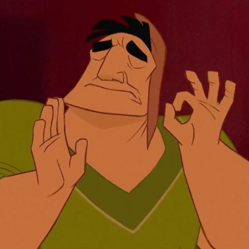 Pacha Just Right Meme Template