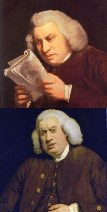 Samuel Johnson Reading Meme Template
