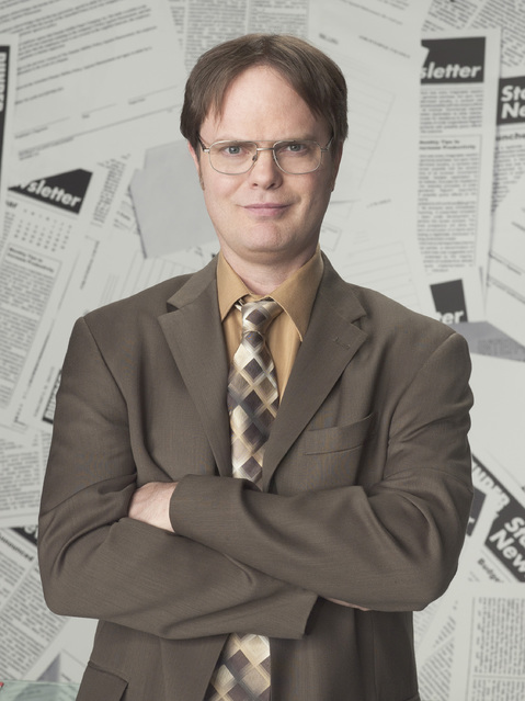 Smug Dwight Schrute Meme Template