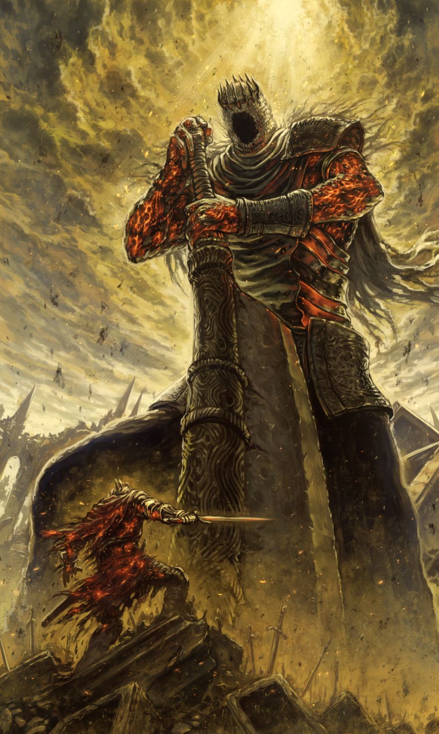 Yhorm the Giant Meme Template